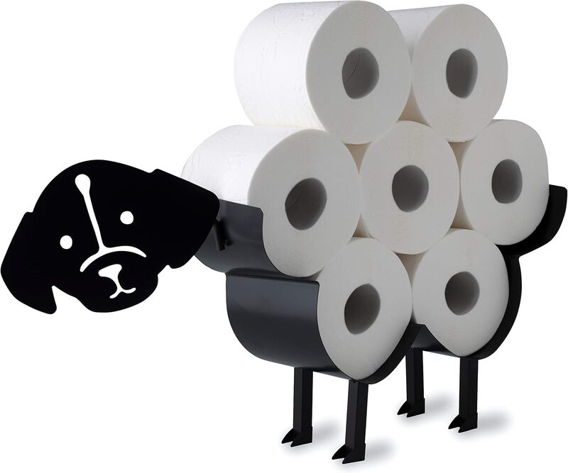 WRPS Black Dog Toilettenpapier-Halter
